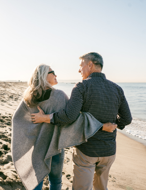 Couple on the beach